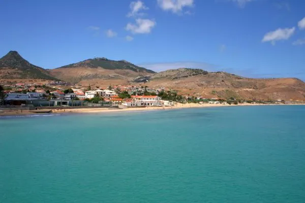 Porto Santo beach Madeira