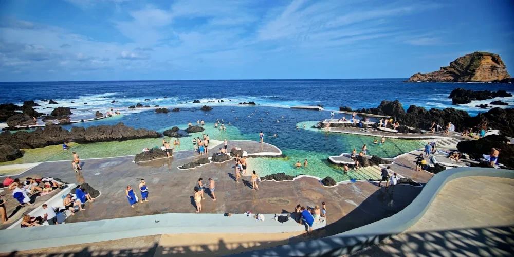 Porto Moniz volcanic pools madeira
